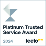 Feefo Platinum Trusted Services Award 2023