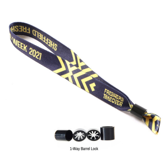 Express Deluxe Fabric Wristbands