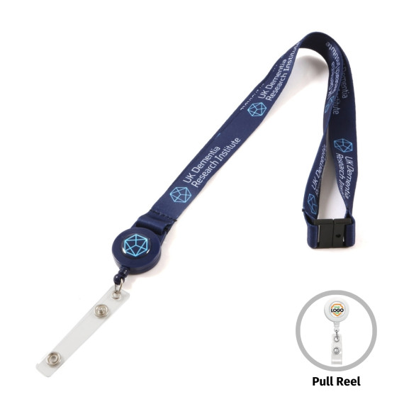 Retractable Reel Deluxe Lanyard