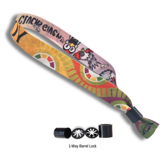 Printed Fabric Wristband