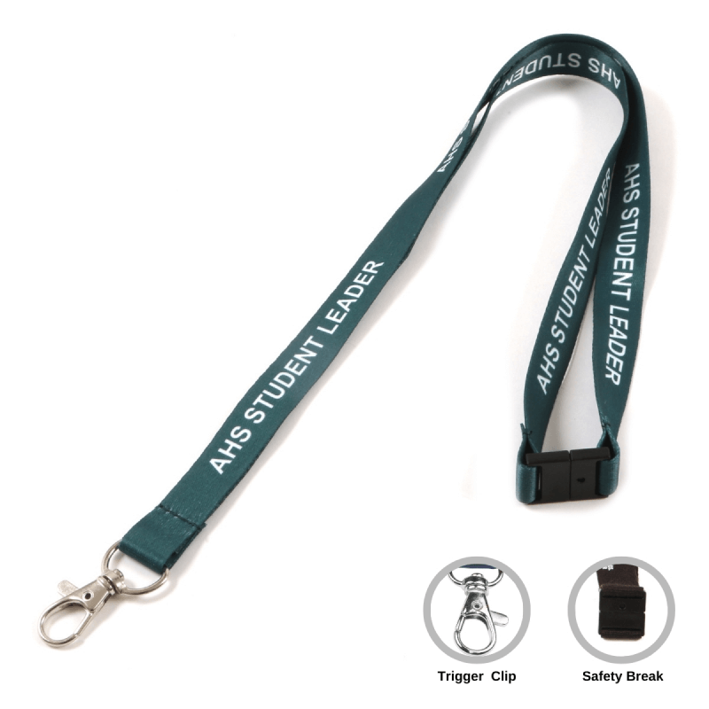 Full Colour Single Clip Deluxe Lanyards