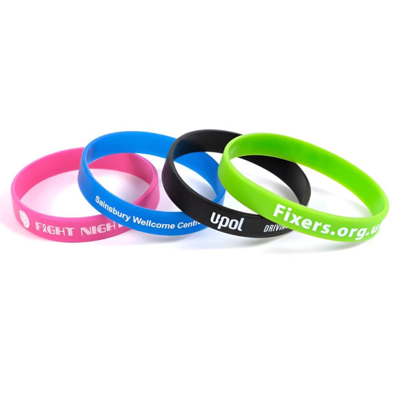 Printed Silicone Wristbands
