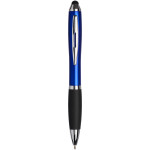 Curvy stylus ballpoint pen