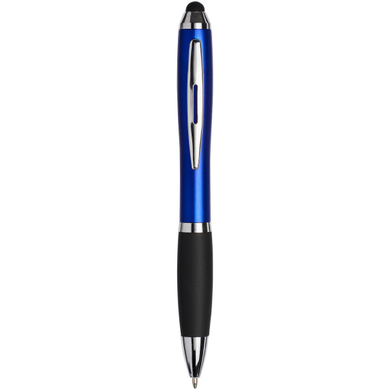 Curvy stylus ballpoint pen