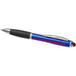 Curvy stylus ballpoint pen