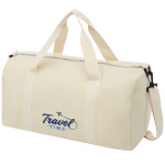 Pheebs 450 g/m² recycled cotton and polyester duffel bag 24L