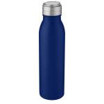Harper 700 ml stainless steel water bottle with metal loop
