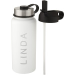 Supra 1 L copper vacuum insulated sport bottle with 2 lids