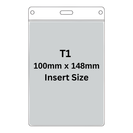 A6 Portrait Soft PVC wallet (T1)