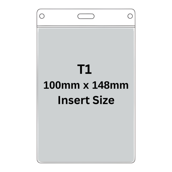 A6 Portrait Soft PVC wallet (T1)