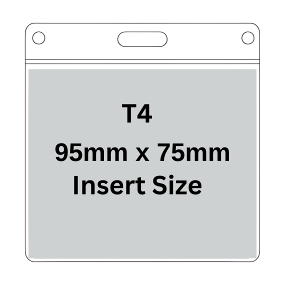 Oversized Landscape PVC Pouch  (T4)