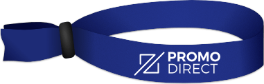 Simple example of a logo applied to a wristband